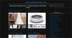 Desktop Screenshot of elmundoenfamilia.com